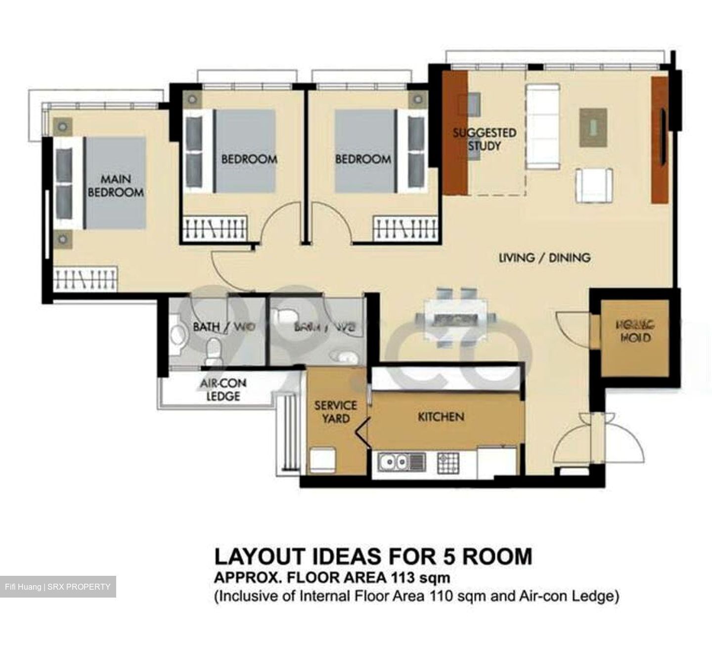 Blk 473D Hougang Parkedge (Hougang), HDB 4 Rooms #458056111
